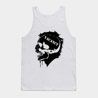 Cranial Vacancy logo black Tank Top